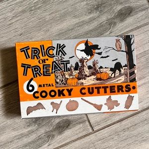 Vintage Halloween Cookie Cutter Set🧡